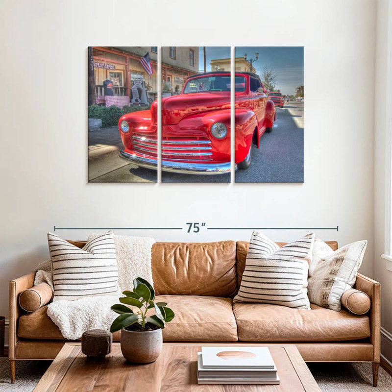 Façade de voiture rétro USA