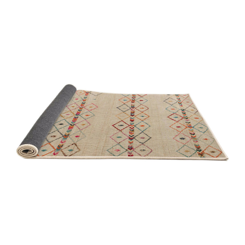 Tapis abstrait moderne 5074, Rond 5 pi