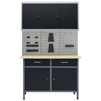 Vannatta 195.5cm W Metal Shelving Unit