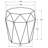 Pringle Natural Brown Octagonal Solid Mango Wood Side Table-334890463