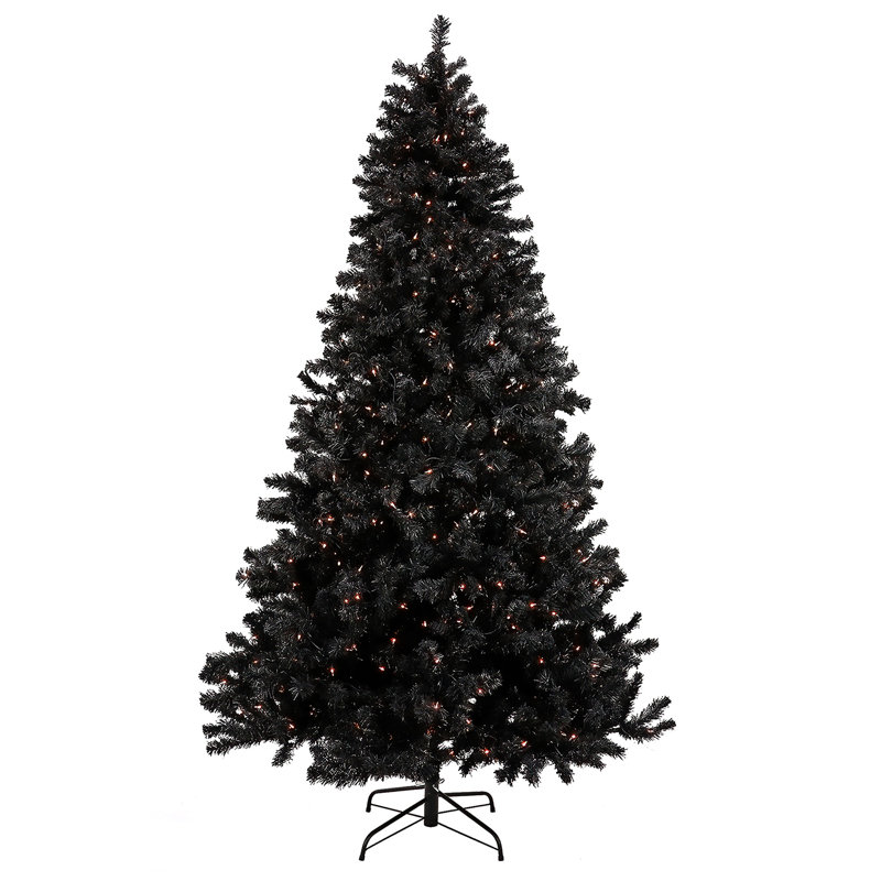 Easy Set-Up Lighted Pine Christmas Tree