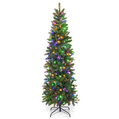 Lighted Artificial Fir Christmas Tree