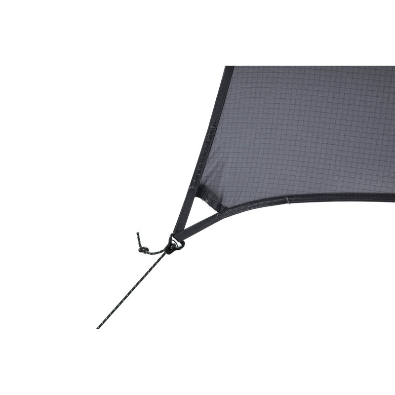 Charcoal Grey 22oz Ripstop Nylon Waterproof Rain Tarp