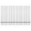 Fence Posts 44 Pcs U-Channel Steel-1173203123-1173203135