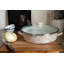 Taupe Swirl Large Saute Pan