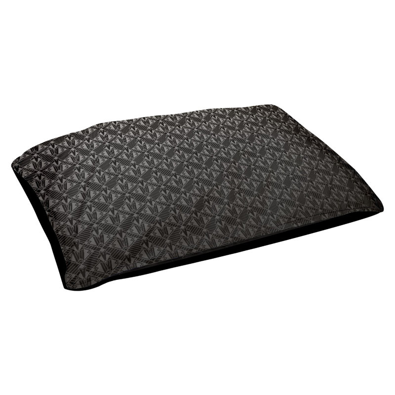 Coussin pour chien Byrge, Moyen (L 29,5 po x P19,5 po x H 9,5 po), Gris