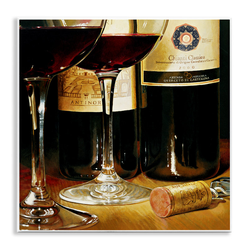 «Vintage Wine & Cork View», art mural par Stefano Ferreri