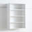 Devi White Wall Mounted Wood Closet System-1626408102