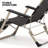 deck chair black