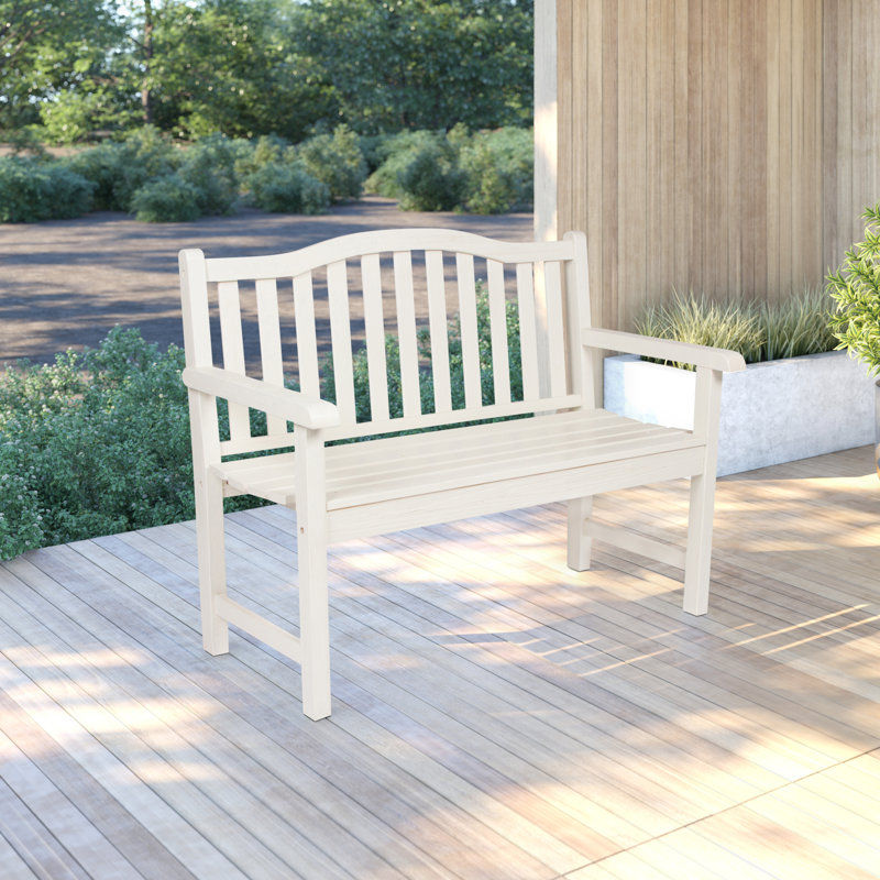 Banc de jardin d'extérieur 44,75 po Susila, Coquille d'œuf