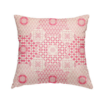 Pressley Patchwork Rectangular Throw Cushion