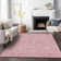 Premium Machine Washable Prisco Blush Rug