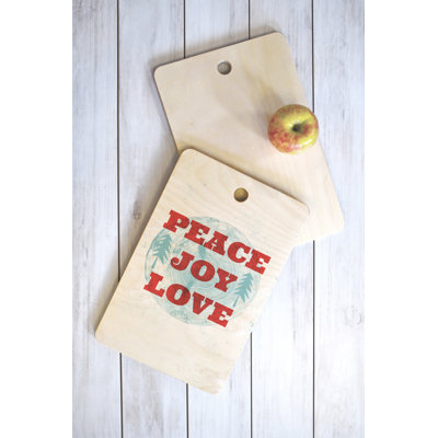 East Urban Home Heather Dutton Birch Wood Cutting Board