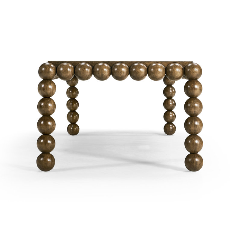Mahogany Solid Wood Base Dining Table