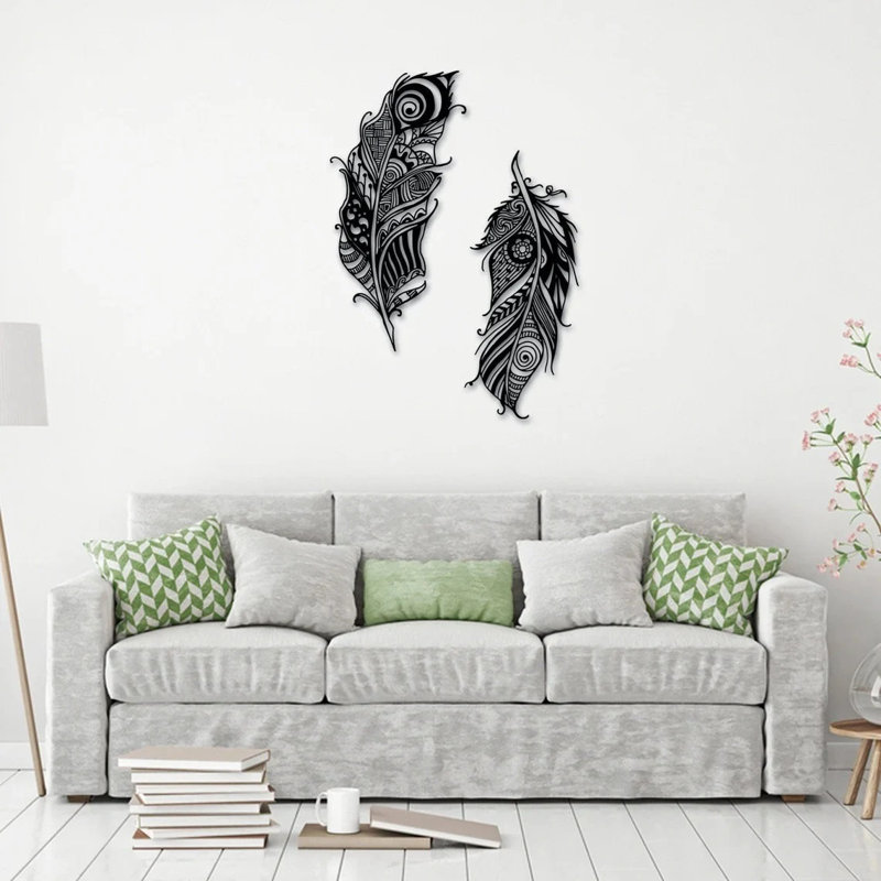 Handmade Boho Fantasy & Sci-Fi Wall Decor on Metal
