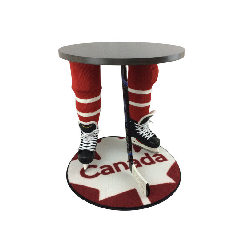 Table de bout hockey Beasley, Nuit argentée