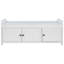 Banc de rangement avec 3 portes en forme de volet, banc à chaussures avec coussin amovible et espace de rangement caché-760523483