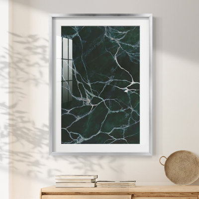 Jade Marble I -Framed Print