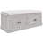 Storage Bench with 4 Doors and Adjustable Shelves, Shoe Bench with Removable Cushion for Living Room, Entryway (Gray Wash)-539594722