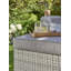 Abhijot Oxborough Pull-Out Outdoor Garden Sofa with Cushions