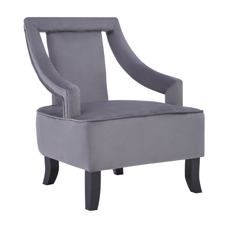 Coney Upholstered Armchair, Grey