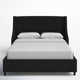 Anderson Upholstered Wingback Bed