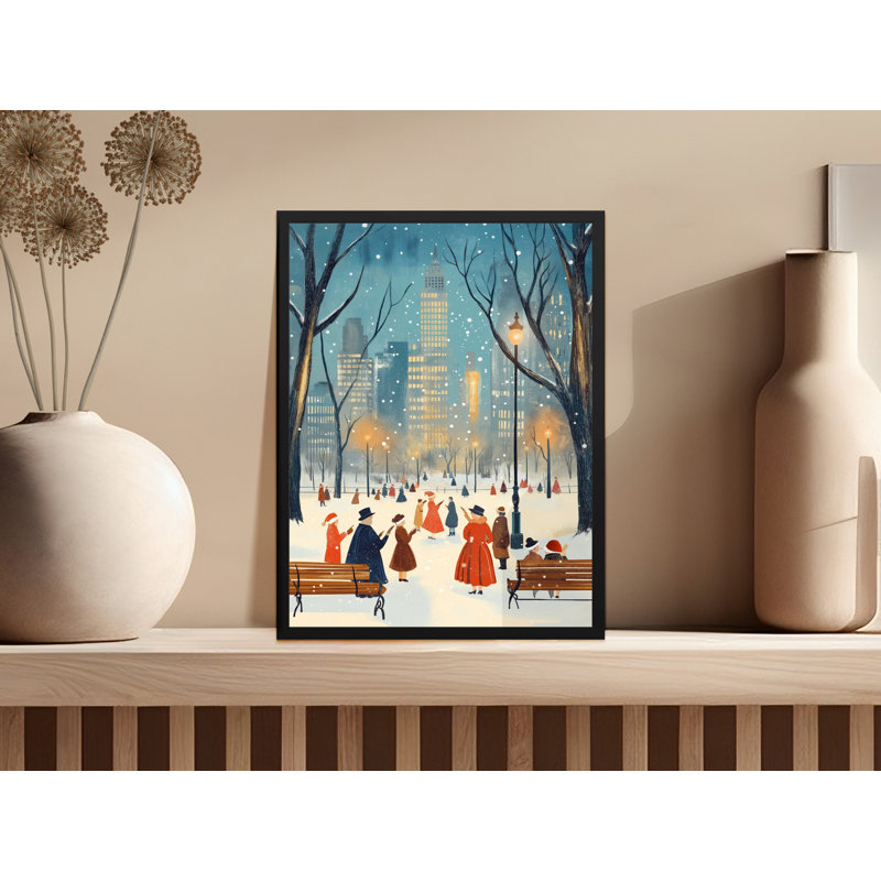 Rische 1 Piece Floater Frame Wall Art, 18x24