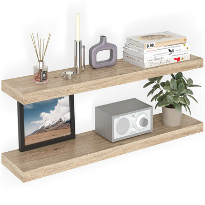 Miami 36" W x 8" D Floating Shelves with Invisible Wall Mount Brackets