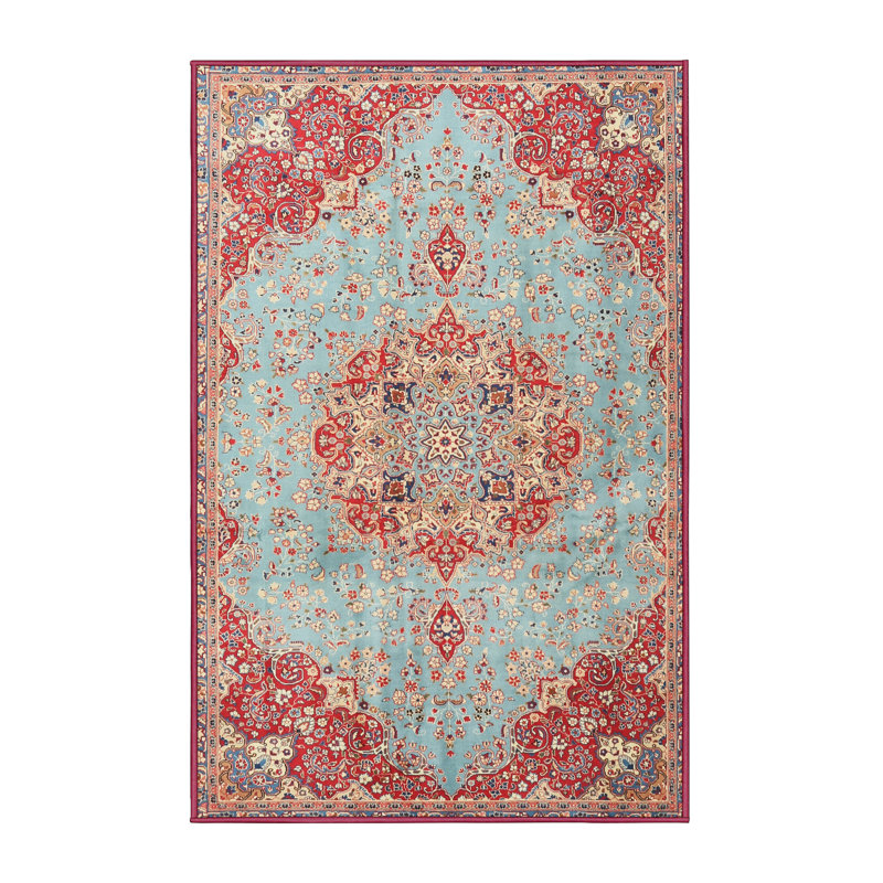 Abiba Oriental Indoor Rug, Rectangle 7' x 10'