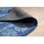 Tapis en laine touffeté à la main, tapis bleu, tapis élégant et luxueux pour rehausser votre décor de salon, de chambre à coucher, de bureau ou de maison avec élégance contemporaine-380334686