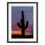 Arizona Cactus at Sunset, reproduction encadrée sous verre, conception de Jeff Poe-2061954946-2061954973