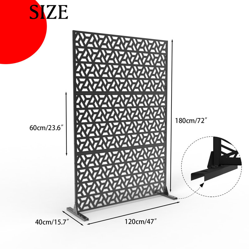 Panneaux muraux et cloisons de patio 72 po