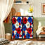 Commode à 4 tiroirs avec rangement à tiroirs verticales en tissu Gerbera