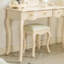 Coiffeuse avec miroir, 3 tiroirs, 1 chaise