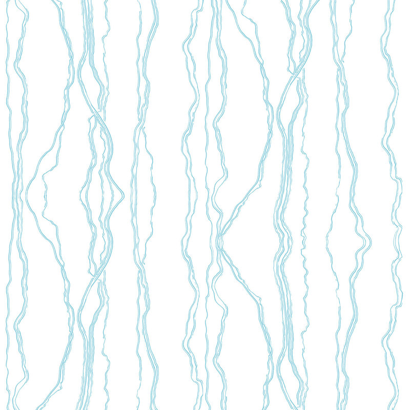 Fault Lines, Aqua, Non-Woven