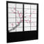 83" x 73.5" Cherry Blossom Shoji Sliding Room Divider-2036599432