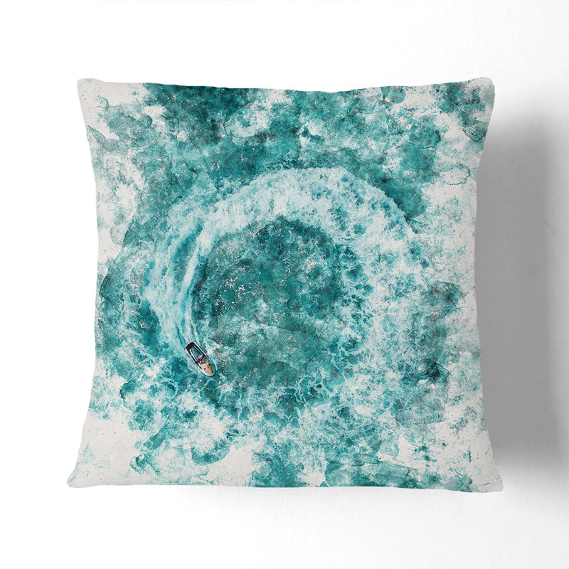 Square Throw Cushion, 55cm H x 55cm W x 20cm D