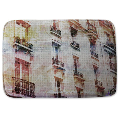 Vicknair Memory Foam Non-Slip Bath Mat