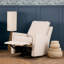 Denver Swivel Glider Recliner Chair - Bouclé