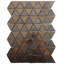Carreau de mosaïque triangulaire Art Lava (1,07 pieds carrés / chaque)-88893295