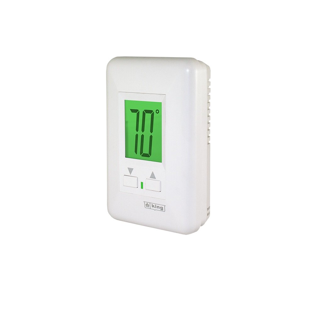 King Electric Smart Thermostat White | Wayfair