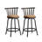 Chalfonte 24" Swivel Upholstered Counter Stool with Metal Frame for Kitchen or Counter-1681244500