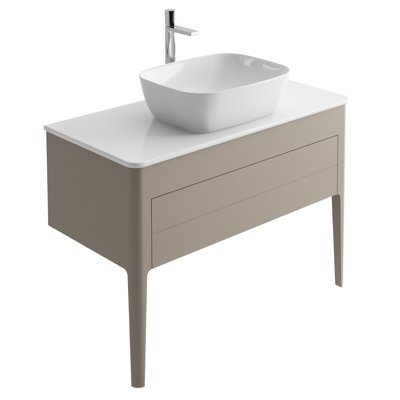 Senah 100cm Single Bathroom Vanity Base Only