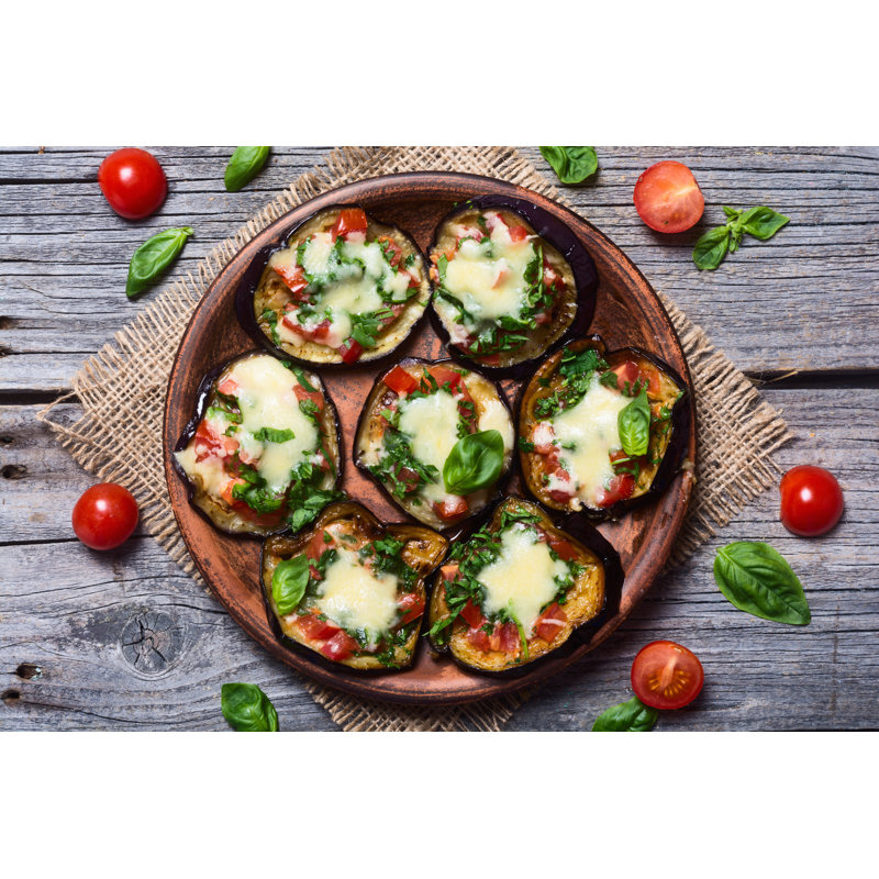 Mini Pizza - Wrapped Canvas Print, 30cm H x 46cm W x 3.8 cm D