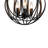 3 - Light Dimmable Globe Chandelier
