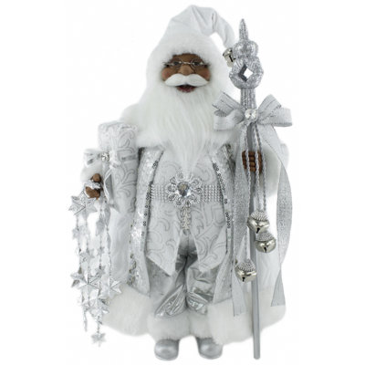 16" Silver Spirit Santa Ethnic 905C2F8ADF164B6DBCF10AE99A6E5744