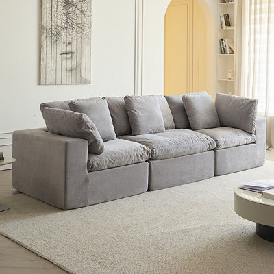 Canapé modulaire modulaire, canapé modulaire compressé de style minimaliste moderne, canapé-lit pour le salon, canapé-lit compressé confortable, conception peu encombrante