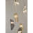 Transitional 12-Light Glass Chandelier -438617878