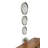 Ensemble de miroirs décoratifs 3 pièces Truby