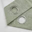  Panneau de rideau à œillets en lin de couleur unie 100% imperméable et occultant Leming (ensemble de 2)-103536763-99481475